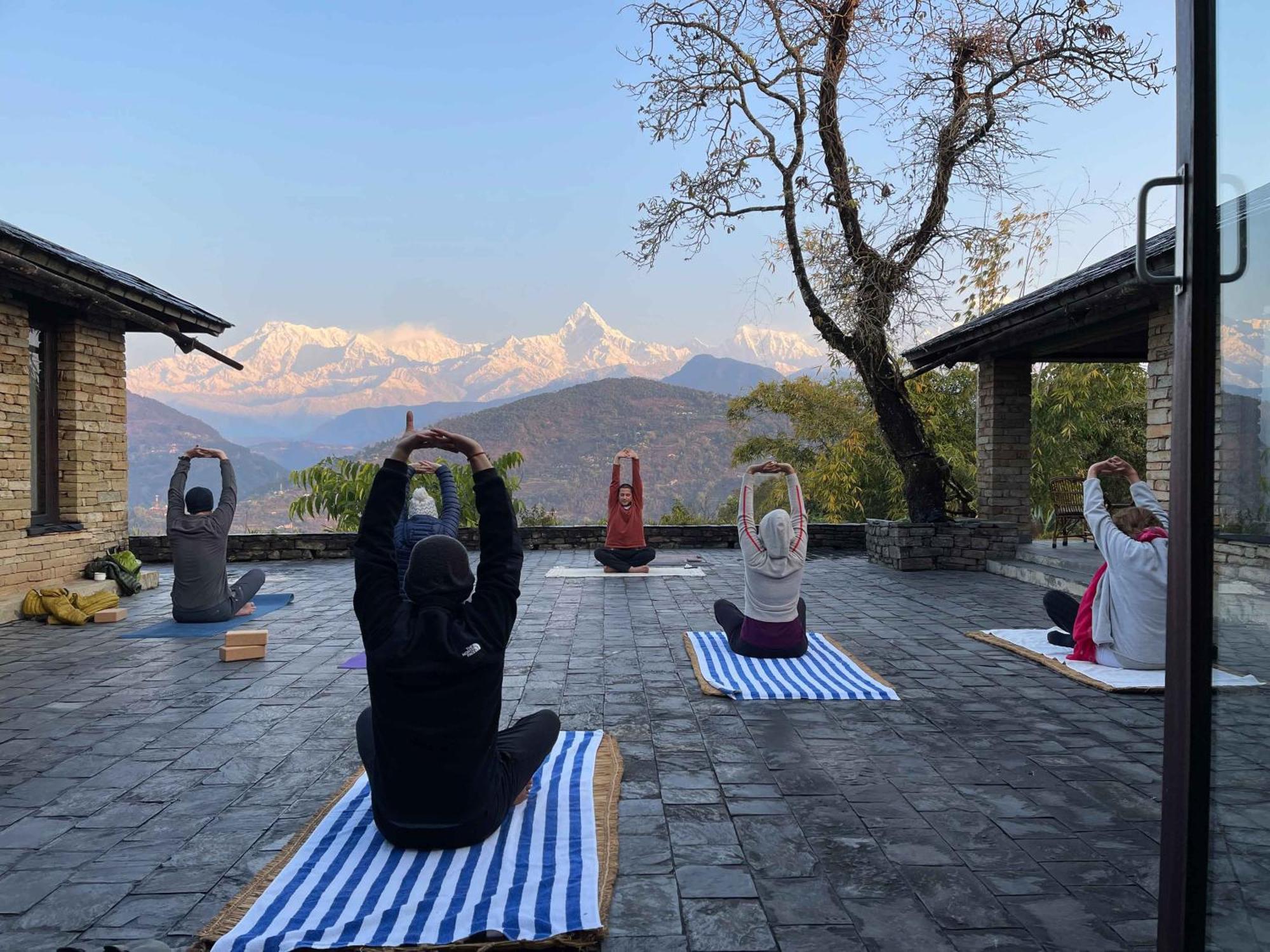 Tiger Mountain Pokhara Lodge Eksteriør billede